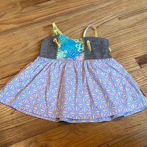 NWT-Matilda Jane knot swing top-size 8-love the colors.